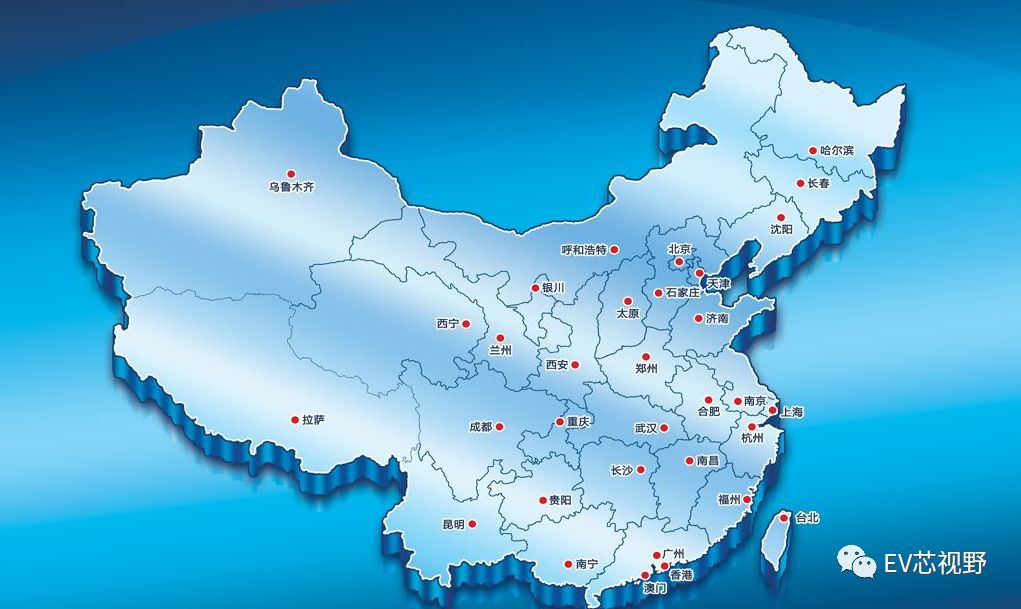 中國(guó)34省市新能源汽車(chē)產(chǎn)業(yè)規(guī)劃（二）：華北、華東12省市新能源汽車(chē)產(chǎn)業(yè)規(guī)劃