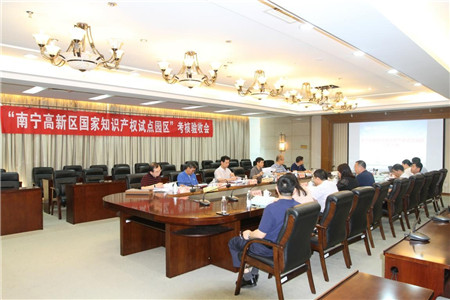 南寧高新區(qū)順利通過＂國家知識產(chǎn)權試點園區(qū)＂考核驗收
